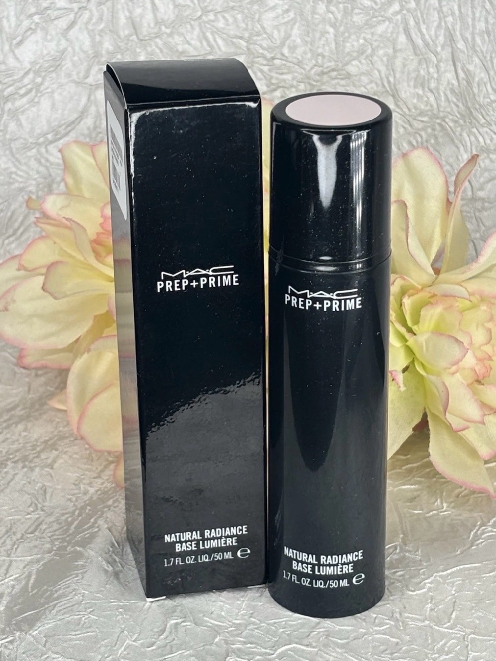 Mac Prep+Prime Natural Radiance 1.7oz/50ml Radiant Pink Illuminating Primer NIB